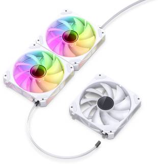 Вентилятор JONSBO ZG-120W (3 in 1) White