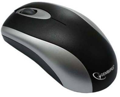 Мышка Gembird MUSOPTI4-PS/2 (Silver-Black)