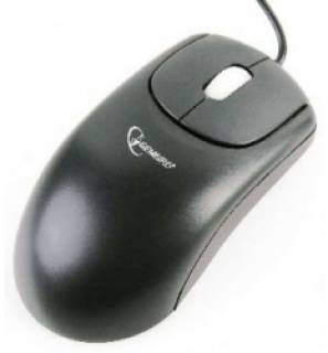 Мышка Gembird MUSOPTIM-CB USB+PS/2 Black