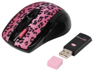 Мышка A4Tech G-CUBE GRL-70PF Leopard (Pink)