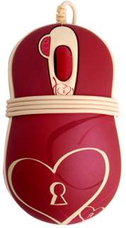 Мышка A4Tech G-CUBE GOE-6DS Enchanted Heart (Red)