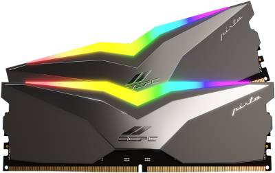 Оперативная память OCPC PISTA RGB C36 Titan DDR5 32GB (2x16GB) 6200MHz CL36 Kit MMPT2K32GD562C36T