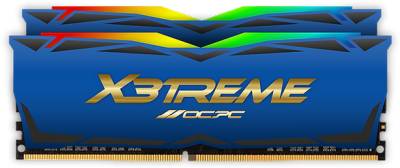 Оперативная память OCPC X3 RGB Blue Label DDR4 16GB (2x8GB) 3600MHz CL18 Kit MMX3A2K16GD436C18BU