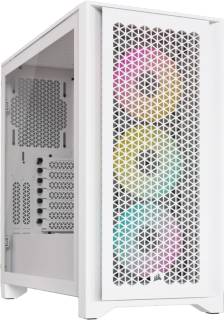 Корпус Corsair iCUE 4000D RGB Airflow TG (CC-9011241-WW) White