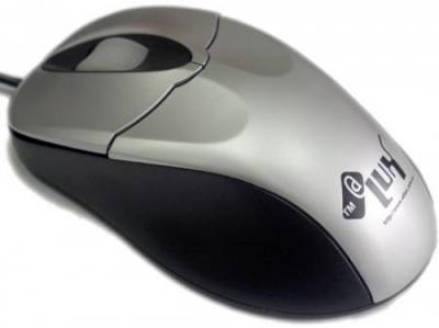 Мышка @Lux ML-320PBS PS/2 (Silver-Black)