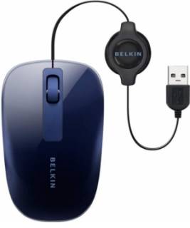 Мышка Belkin Comfort Retractable Midnight Blue+Dark Sky F5L051QQMDD