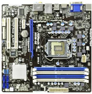 Материнская плата ASRock H61M-GE