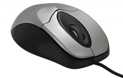Мышка LogicFox LP-MS 010 (Black-Silver) USB