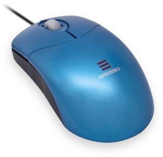 Мышка Gresso GM-5018 PS/2 (Blue/Black)