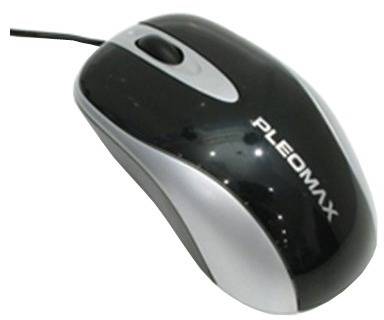 Мышка Pleomax SPM-910B PS/2 (Black/Silver) SPM-910BP
