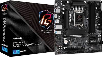 Материнская плата ASRock B760M PG LIGHTNING/D4