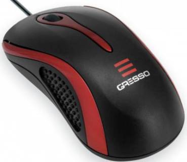 Мышка Gresso GM-966 USB (Black)