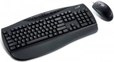 Набор Genius KB C210 PS/2 (Black) 31330202114