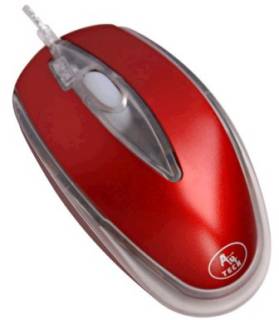 Мышка A4Tech X5-3D-1 Red