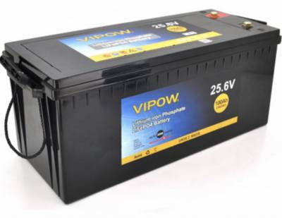 Аккумуляторная батарея VIPOW LiFePO4 25,6V 100Ah LiFePO4256-100/80