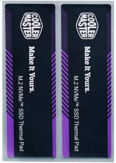 CoolerMaster Thermal Pads M.2 SSD 60x18x0.5mm 2 in 1 kit CMA-TNCLP2XXBK1-GL