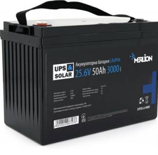 Аккумуляторная батарея Merlion LiFePO4 25.6V 50AH (LFP.25.6-50)