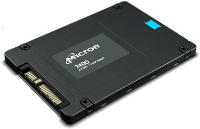 Внутренний HDD/SSD Micron 7400 PRO 960GB U.3 NVMe PCIe Gen4 x4 3D TLC NAND MTFDKCB960TDZ-1AZ1ZABYYR