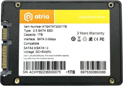 Внутренний HDD/SSD ATRIA XT200 G2 960GB TLC ATSATXT200/1024