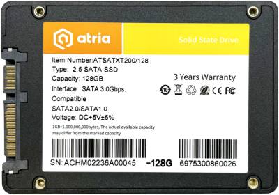 Внутренний HDD/SSD ATRIA XT200 G2 128GB TLC ATSATXT200/128