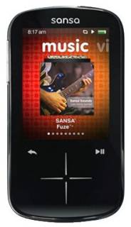 MP3 плеер Sansa SanDisk Sansa Fuze+ 4GB black SDMX20R-004GK-E57