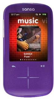 MP3 плеер Sansa SanDisk Sansa Fuze+ 8GB indigo SDMX20R-008GI-E57