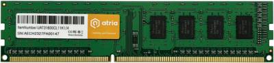Оперативная память ATRIA DDR3 4GB 1600Mhz CL11 UAT31600CL11K1/4