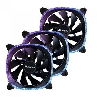 Вентилятор ALmordor Stardust XD120 (3PACK) Black ALSDXD120BK3