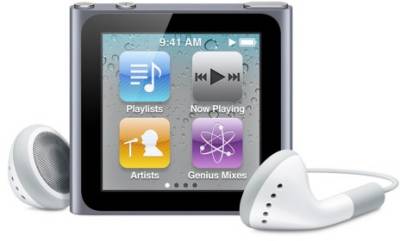 MP3 плеер Apple iPod nano 8Gb graphit MC688LL/A