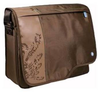 PORT case Designs Macao Messenger Brown 16 160061
