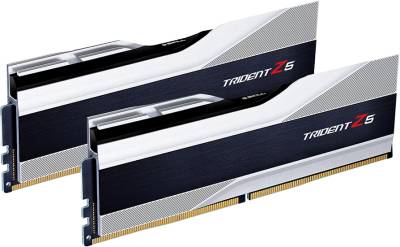 Оперативная память G.Skill Trident Z5 Silver Intel XMP DDR5 32GB (2x16GB) 6000MHz CL30 Kit F5-6000J3040F16GX2-TZ5S