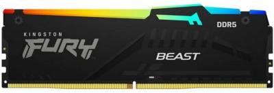 Оперативная память Kingston FURY Beast Black RGB EXPO DDR5 16GB 5200MHz CL36 KF552C36BBEAK2-16