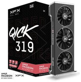 Видеокарта XFX SPEEDSTER QICK 319 AMD Radeon RX 6750 XT 12GB RX-675XYJFDP