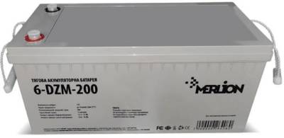 Аккумуляторная батарея Merlion 12V - 200Ah 6-DZM-200