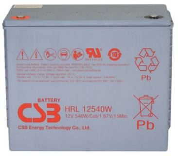 Аккумуляторная батарея CSB 12V - 130Ah HRL12540W