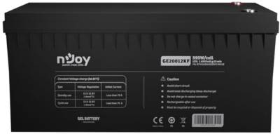 Аккумуляторная батарея Njoy GE20012KF 12V 200AH (BTVGCBHOEIEKFCW01B) GEL