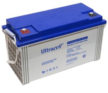 Аккумуляторная батарея Ultracell 12V-120Ah, GEL (UCG120-12)