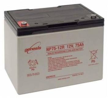 Аккумуляторная батарея EnerSys Genesis 12V-75Ah (NP 75-12)