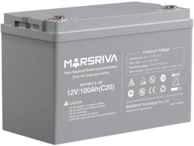 Аккумуляторная батарея MARSRIVA 12V - 100Ah MR-PBG12-100