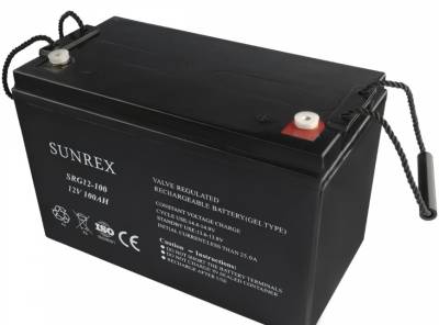 Аккумуляторная батарея SUNREX 12V - 100Ah (SRHG12-100)
