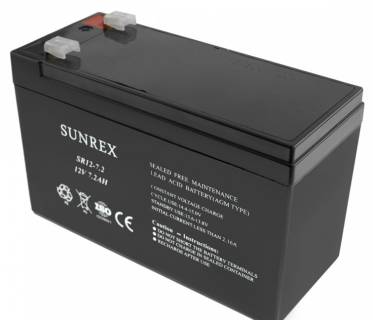 Аккумуляторная батарея SUNREX 12V - 7.2Ah (SR12-7.2) AGM