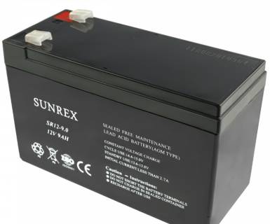 Аккумуляторная батарея SUNREX 12V - 9Ah (SR12-9) AGM