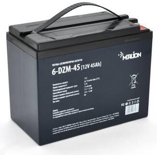 Аккумуляторная батарея Merlion 12V - 45Ah (6-DZM-45) AGM 6-DZM-45/16727