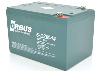 Аккумуляторная батарея ORBUS 12V - 14Ah (6-DZM-14) Green Q4