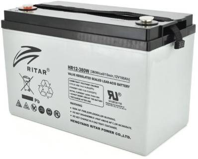 Аккумуляторная батарея Ritar 12V-100Ah (HR12380W)
