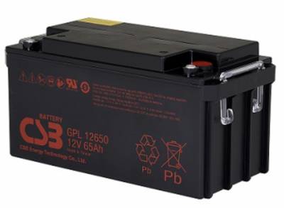 Аккумуляторная батарея CSB 12V - 65Ah (GPL12650)