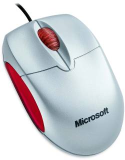 Мышка Microsoft Notebook Optical Mouse Silver OEM M20-00017