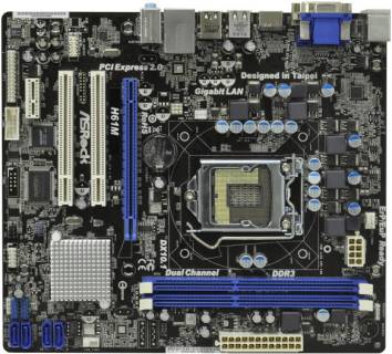 Материнская плата ASRock (H61M)