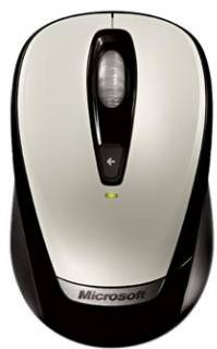 Мышка Microsoft Wireless Mobile Mouse 3000 (White) USB 6BA-00010