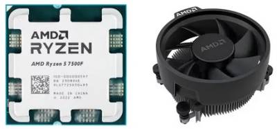 Процессор AMD Ryzen 5 7500F multipack with Wraith Stealth Cooler 100-100000597MPK